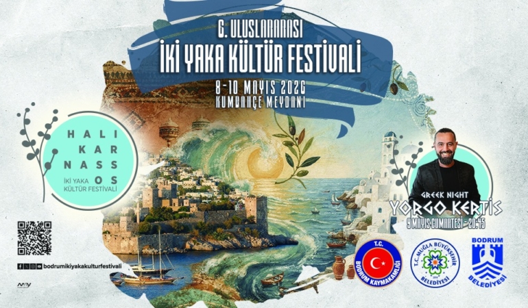 Bodrum ve Kos’ta İki Yaka Kültür Festivali Başlıyor