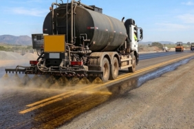 Brezilya'da mısır yağı katkılı yenilenebilir asfalt seri üretime geçti