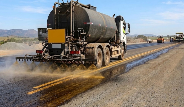 Brezilya’da mısır yağı katkılı yenilenebilir asfalt seri üretime geçti