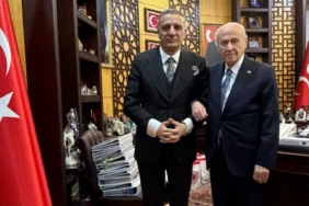 Tahliyesinin Ardından Selahattin Yılmaz MHP Lideri Devlet Bahçeli’yi Makamında Ziyaret Etti