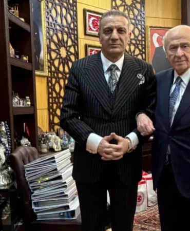 Tahliyesinin Ardından Selahattin Yılmaz MHP Lideri Devlet Bahçeli’yi Makamında Ziyaret Etti