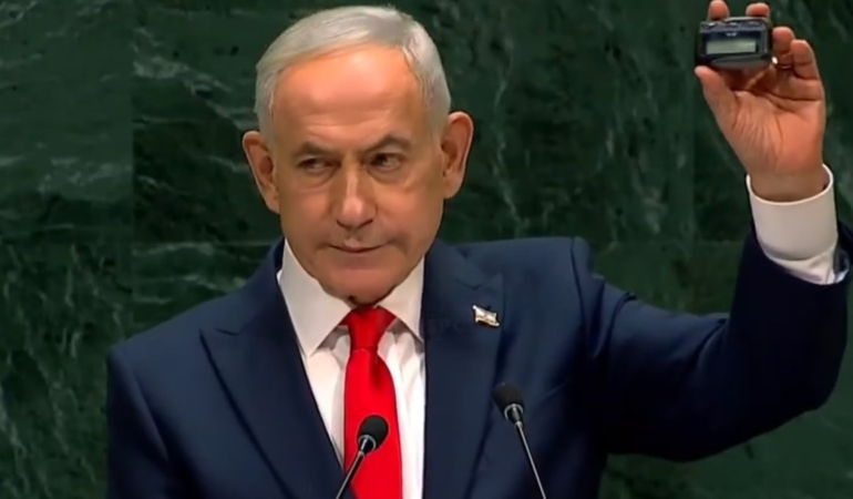 Netanyahu BM Genel Kurulunda Konuşurken 77 Ülke Heyeti Salonu Terk Etti