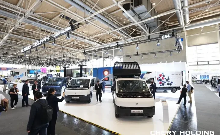Chery Commercial Vehicle Hannover Fuarında Yeni Nesil Ticari Araçlarını Sergiledi