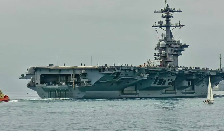 ABD Orta Doğu’ya USS Theodore Roosevelt Uçak Gemisi ve 10 Bin Asker Gönderiyor